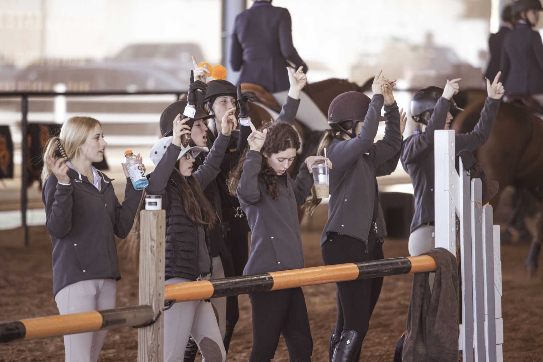 equestrian cheer